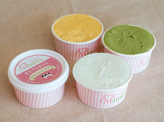 下関Mamenaジェラートパッケージ